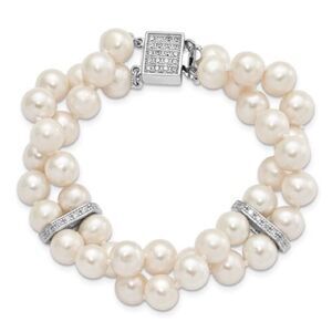 New double strand pearl bracelet